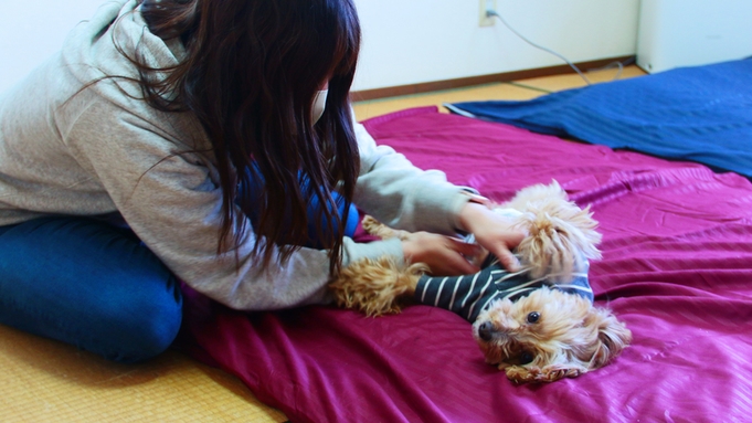 【楽天月末セール】【ペット同室可・2食付き】わんちゃんとゆったり過ごす♪夕食は四季会席をどうぞ☆